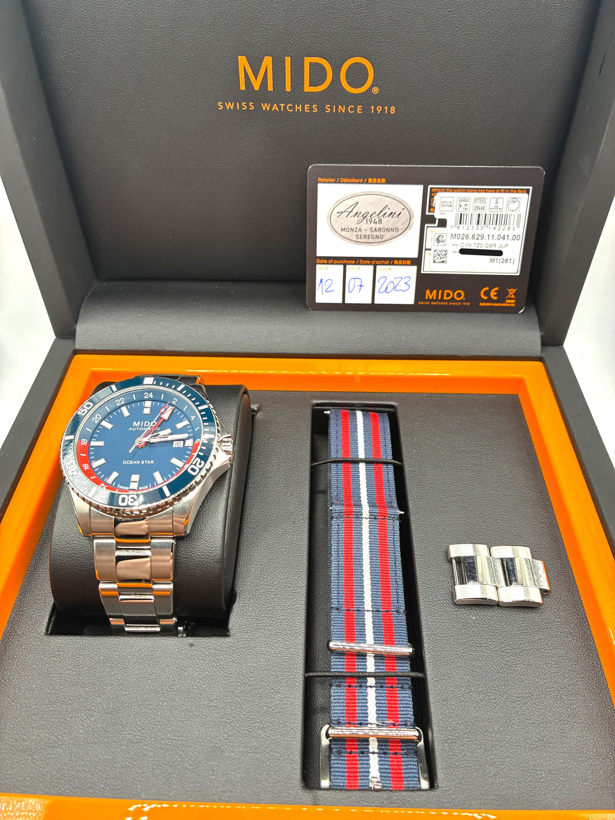 Mido Ocean Star GMT Special Edition